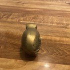 Brass Hippopotamus Figurine Collectible, Small Approx 3 in Long — photo 4