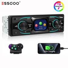2.17" Touch Screen Bluetooth Single Din Car Stereo MP3 FM Radio/MP3/SD/AUX/USB