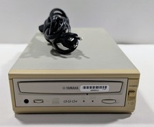Vintage Yamaha CRW8424SX External SCSI CD-RW Drive Burner 8x4x24 Power Tested
