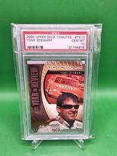 2000 Upper Deck Tributes Tony Stewart #TS13 Tony Stewart Joe Gibbs Racing