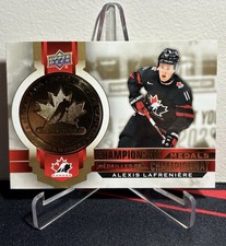 2021-22 Upper Deck TIM HORTONS Hockey ALEXIS LAFRENIERE #M-8 CHAMPIONSHIP MEDALS