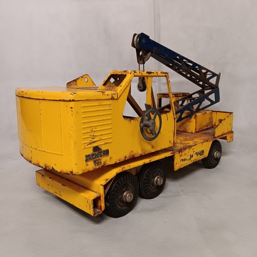 Vintage NyLint 2200 Michigan Crane Clark No T-24 Pressed Steel 20" - Bild 5 von 12