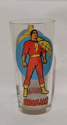 Shazam Pepsi Super Series 1978 vetro DC Comics vintage - Foto 11 di 12