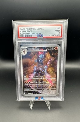 Pokemon Cerledge TCG Illustration Rare Card 197/191 SV Surging