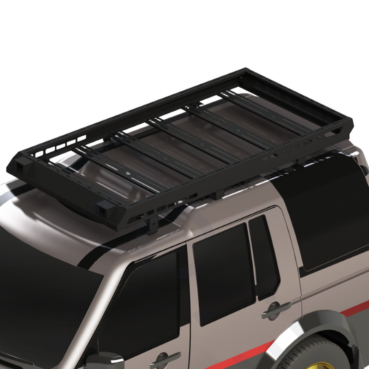 Roof Rack Discovery Bike Rack BLACK ROOF BASKET RACKS For LAND