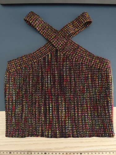 NWOT Alexander Wang Knit Corset Tank Top Sz S/Petit - Picture 5 of 6