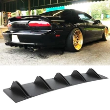 For Chevrolet Camaro Rear Bumper Diffuser Shark 10Fins Spoiler Lip Splitter Wing