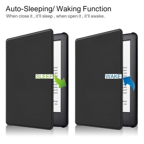 Shell Cover PU Leather Smart Case For Kindle 8/10th Gen Paperwhite 1/2/3/4 - Picture 7 of 34