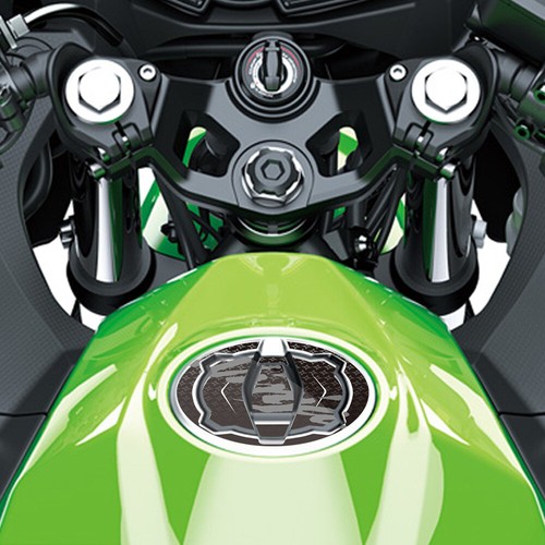 Calcomanías de almohadilla protectora de tanque de combustible 3D para KAWASAKI NINJA 400 2017-2018 - Imagen 5 de 15