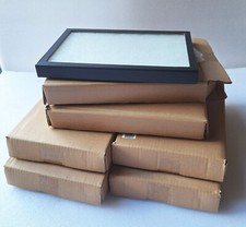 6 Stück Sammelvitrine Ordenvitrine Schaukasten klein Karton mit Echtglasscheibe