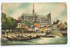 Postcard postcard 80 SOMME Amiens le marché sur l'eau Hortillons No. 3060 B Barday