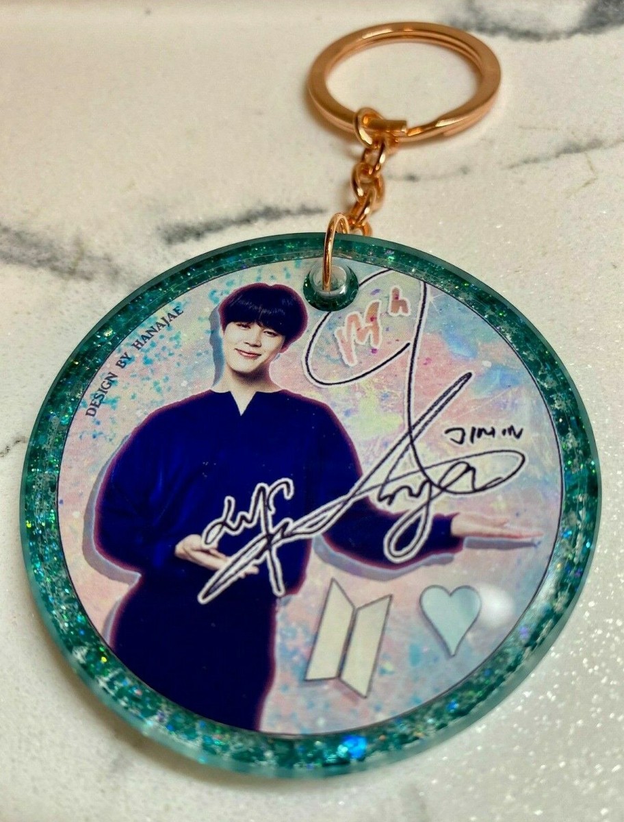 BTS Keychain: Signature Series (JIMIN Park Jimin) Autograph