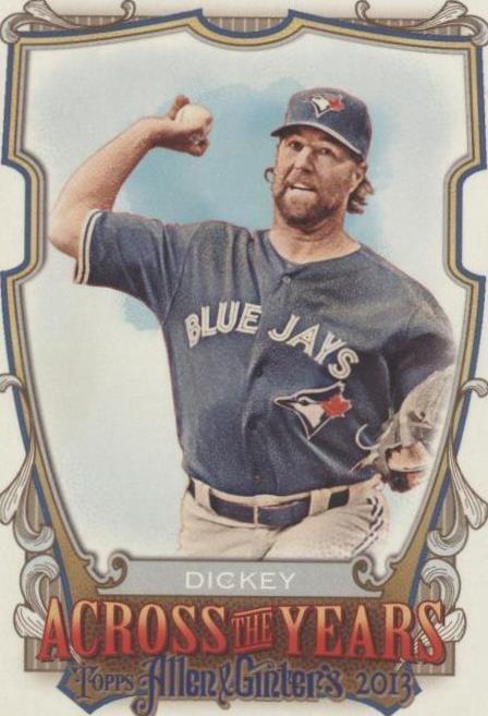 2013 Topps Allen & Ginter's - R. A. Dickey #ATY-RAD - 1 of 1