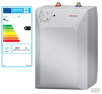 Dimplex ACK 5 U EEK: A Untertisch-Kleinspeicher, 5 Liter, 2000W, IP 24 drucklos