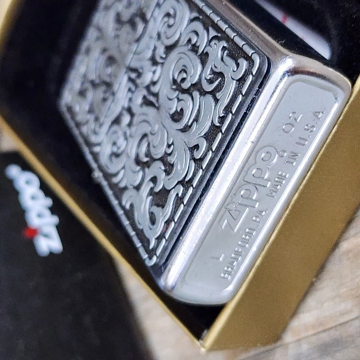 ZIPPO/starringsilver.2002.//silver.gross （Vintage 2002