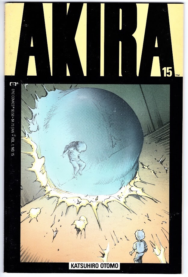 Akira #15 - Manga - Epic Comics - Katsuhiro Otoma! 1990 | eBay