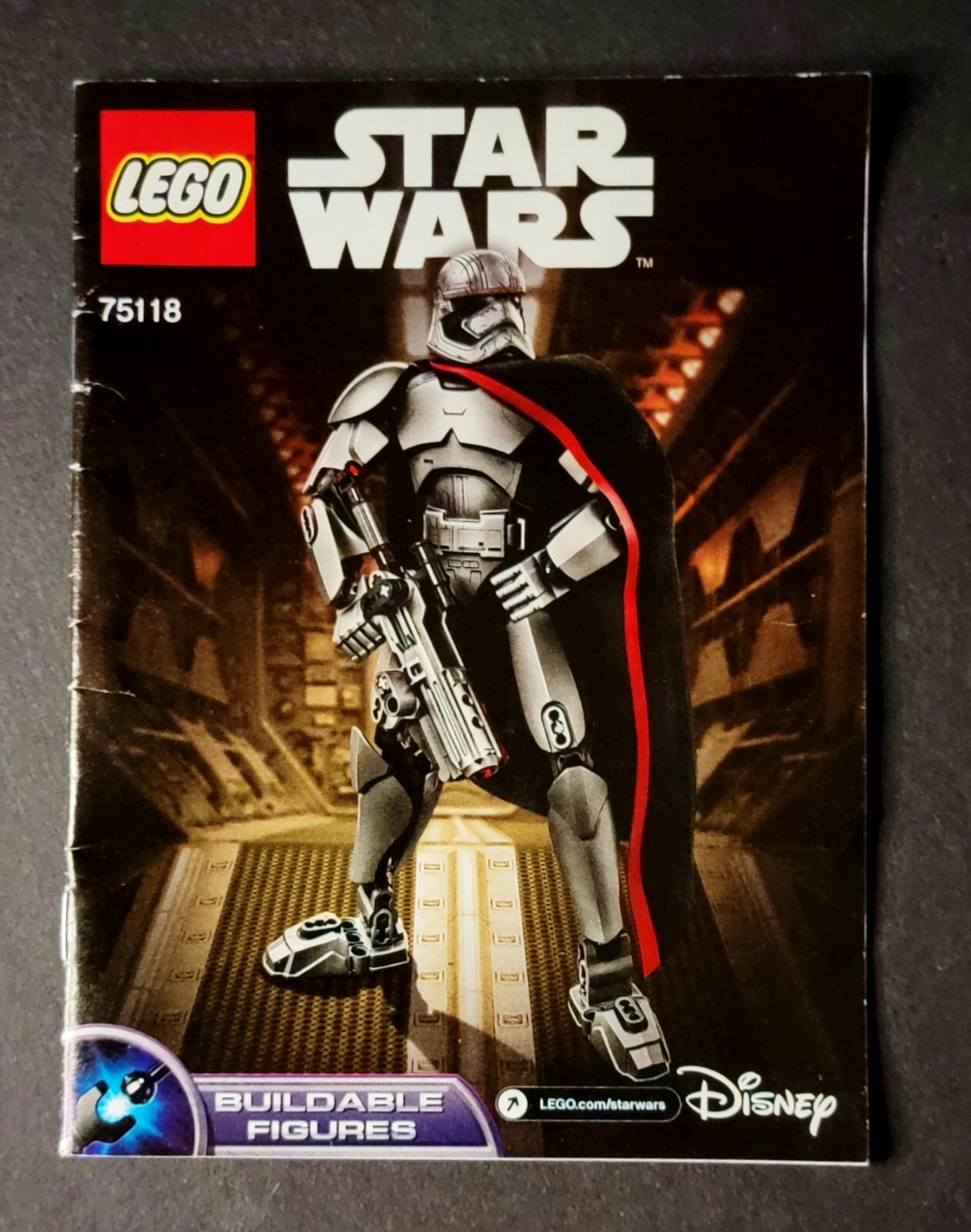 Lego Star Wars 75118 Captain Phasma Manual Instructions