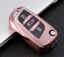 Key Fob Cover for Pegueot Partner, Pegueot 306 and Pegueot 407 (PINK)
