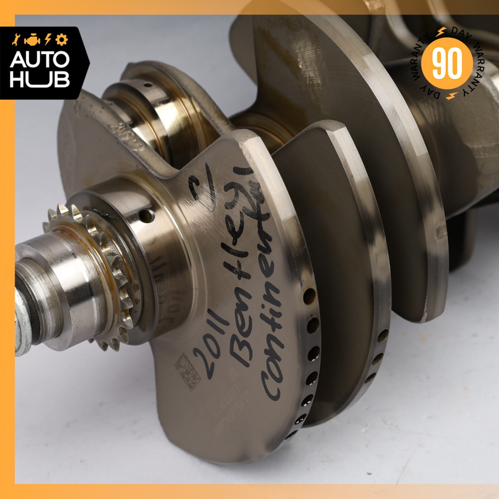 Bentley Continental GTC GT 6.0L W12 Engine Motor Crankshaft Crank Shaft OEM 59k