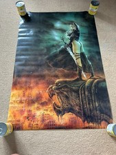 Luis Royo Fire VINTAGE DEADSTOCK A1 POSTER 61cm X 85cm (Free P+P)