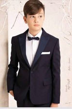 ABITO COMPLETO VESTITO PAGGETTO ELEGANTE   COMUNIONE BAMBINO T&R baby 38/10Y