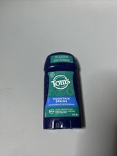 Tom's Of Maine Deodorant Long Lasting Mountain Spring 2.8 oz Stick