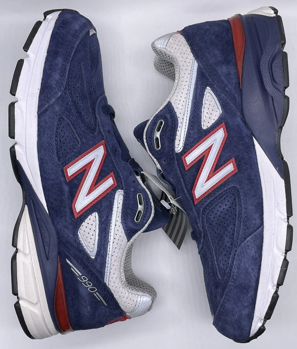 New Balance 990v4 Made in USA Navy Red for Sale | Authenticity