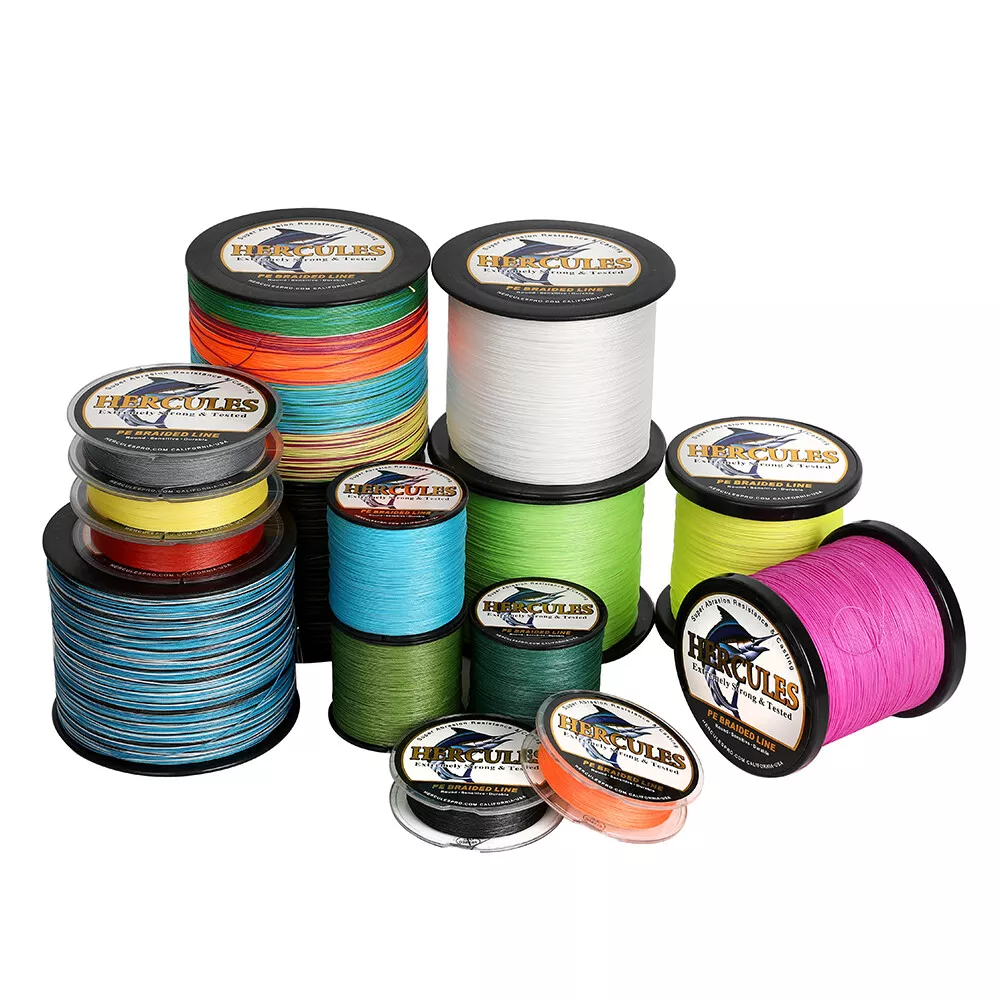 HERCULES 30 lb Test Strong PE Weave Braided Fishing Line Saltwater