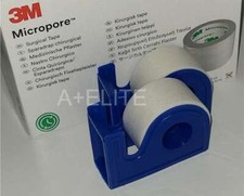 3M MICROPORE Paper Surgical Tape With Dispenser 1"x10Yd Eyelash Extension 2-PACK