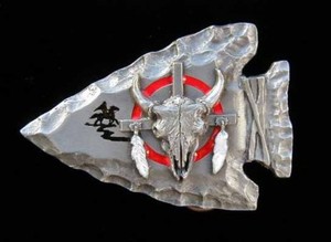 arrowhead belt buckle