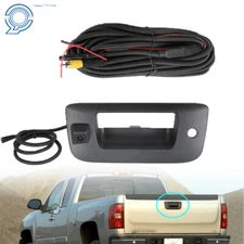 Tailgate Handle Bezel W/ Camera Fit For Chevy Silverado GMC Sierra 2007-2014