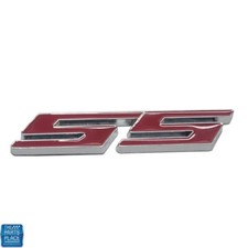 2010-13 Camaro Ss Super Sport Front Grille Grill Emblem Red Replaces Gm 92225495