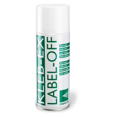 KLEB-EX LABEL-OFF 400ml Cramolin 134611 Etikettenentferner Kleberentferner