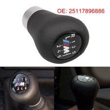 Schaltknauf Schalthebel 6 Gang M Sport logo Für BMW E91 E92 E93 E30 E36 E46 F30