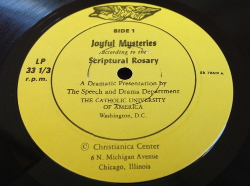 Rare Corporate Musical 2 LP : Scriptural Rosary ~ The Department of Drama / D.C. - Imagen 2 de 7