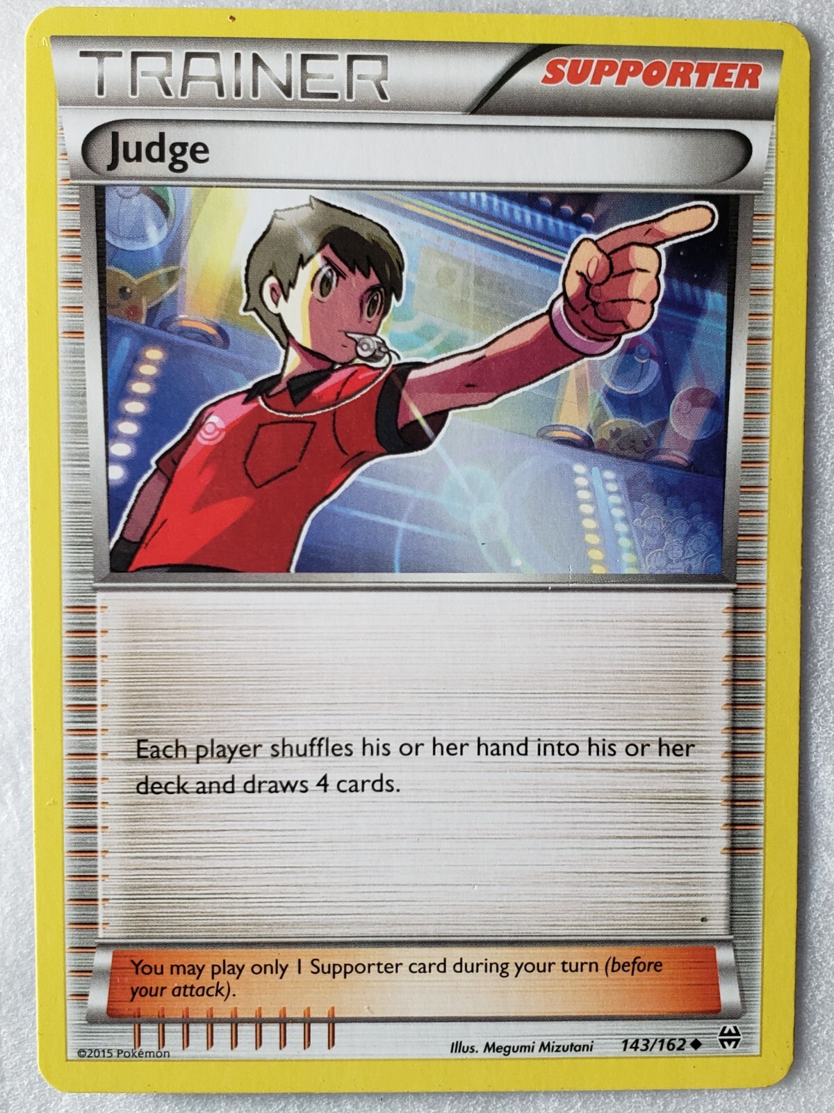 Judge 143/162 VLP - XY Breakthrough Pokemon Card - $2 Combined Shipping