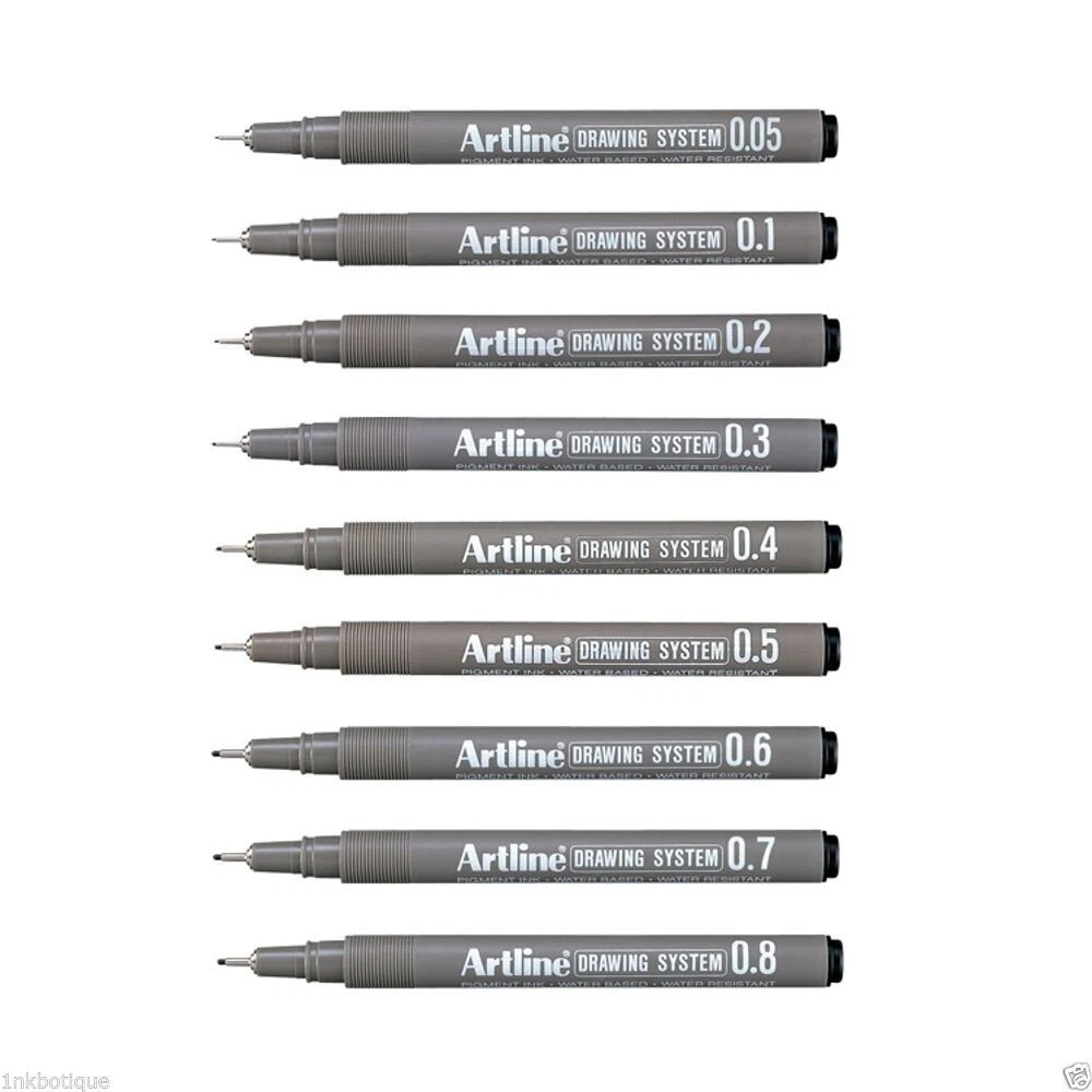 Art on sale line pen