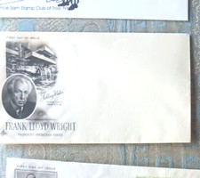ARCHITECT FRANK LLOYD WRIGHT FALLINGWATER 1968 ARTCRAFT cachet UNSERVICED COVER