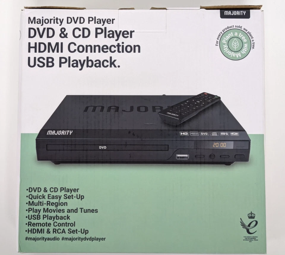 HDMI DVD Player for TV  1080P Region Free DVD Players for Smart TV  Mini DVD - Image 4 of 4