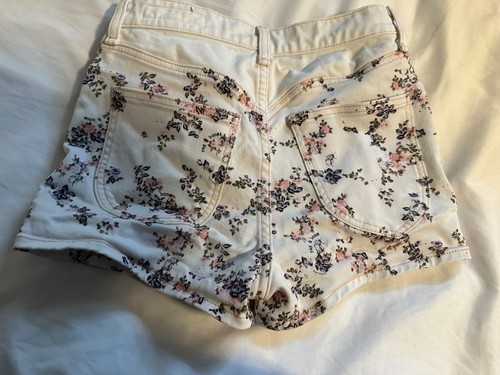 Rag & Bone Ellie CottonTwill Floral Hi-Rise Shorts 24 - Picture 6 of 11