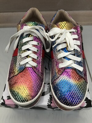 Mata Womens Shoes MULTI COLORED SNAKE Fashion Sneakers