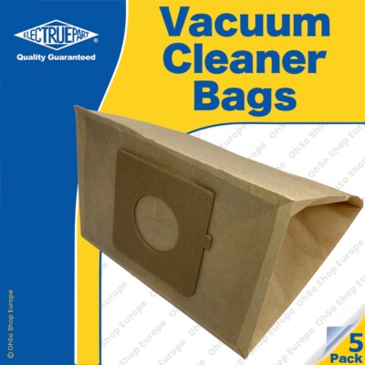5 x LG Extron Vacuum Cleaner Bags Fits: V3900, V3900D, V3900T, V3900DV, V3900TV