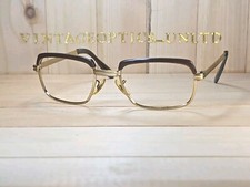 American Optical Model 505 Mid Century 12k G.F. Browline Eyeglasses Frame.