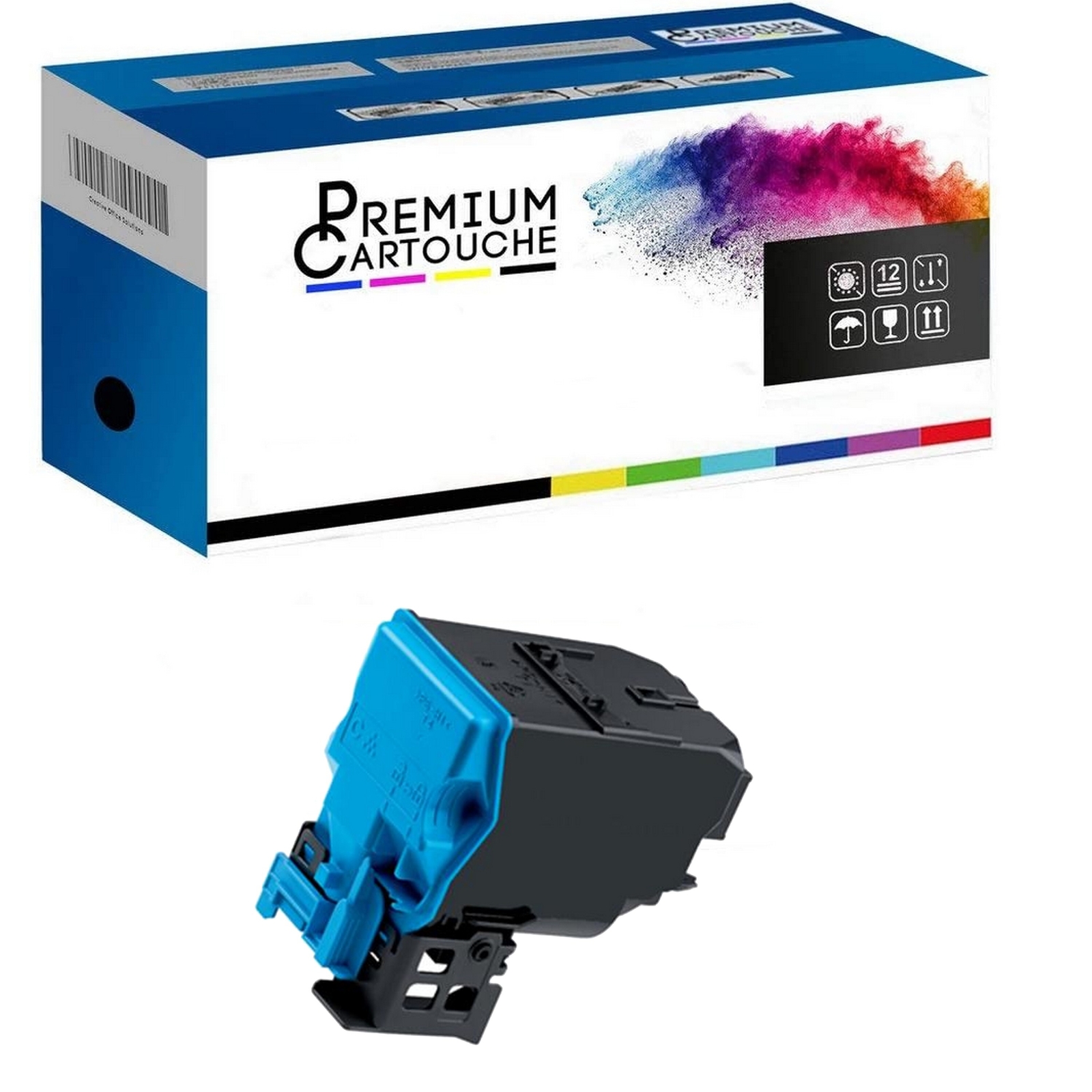 Toner TNP48 A5X0450 Cyan Compatible Bizhub C3850 | Cartouche Premium Haute Capacité