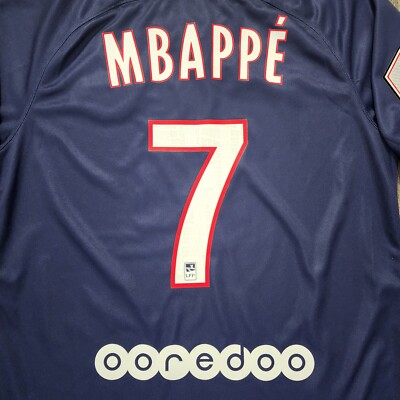 2020 Nike Paris Saint Germain Home Soccer Jersey Kylian Mbappe Men