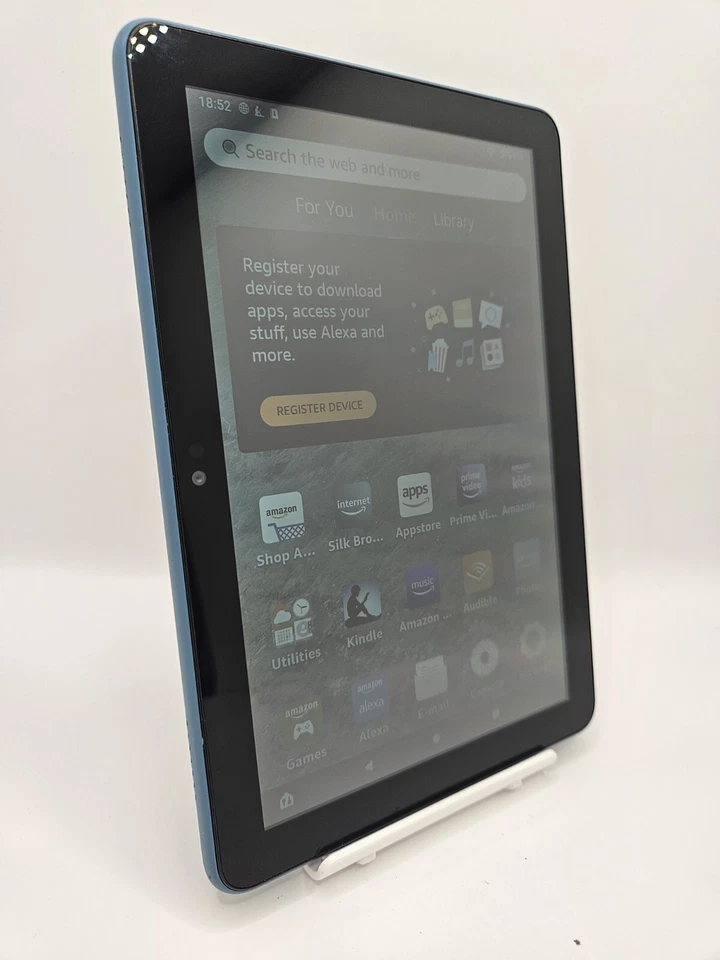 Amazon Fire HD 8 10th Gen Blue Wi-Fi 32GB 8" HD Display FireOS Tablet - Image 3 of 4