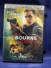 The Bourne Identity Full Screen Extended Edition - DVD - Preowned