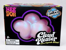 Schylling Nee Doh Cloud Pleaser Soft Doh Squish Tactile Squeeze Toy Purple