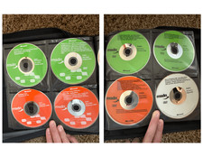 Microsoft MSDN Subscription DVD CD Lot 100 Discs 2001 2002 Binder Case Untested