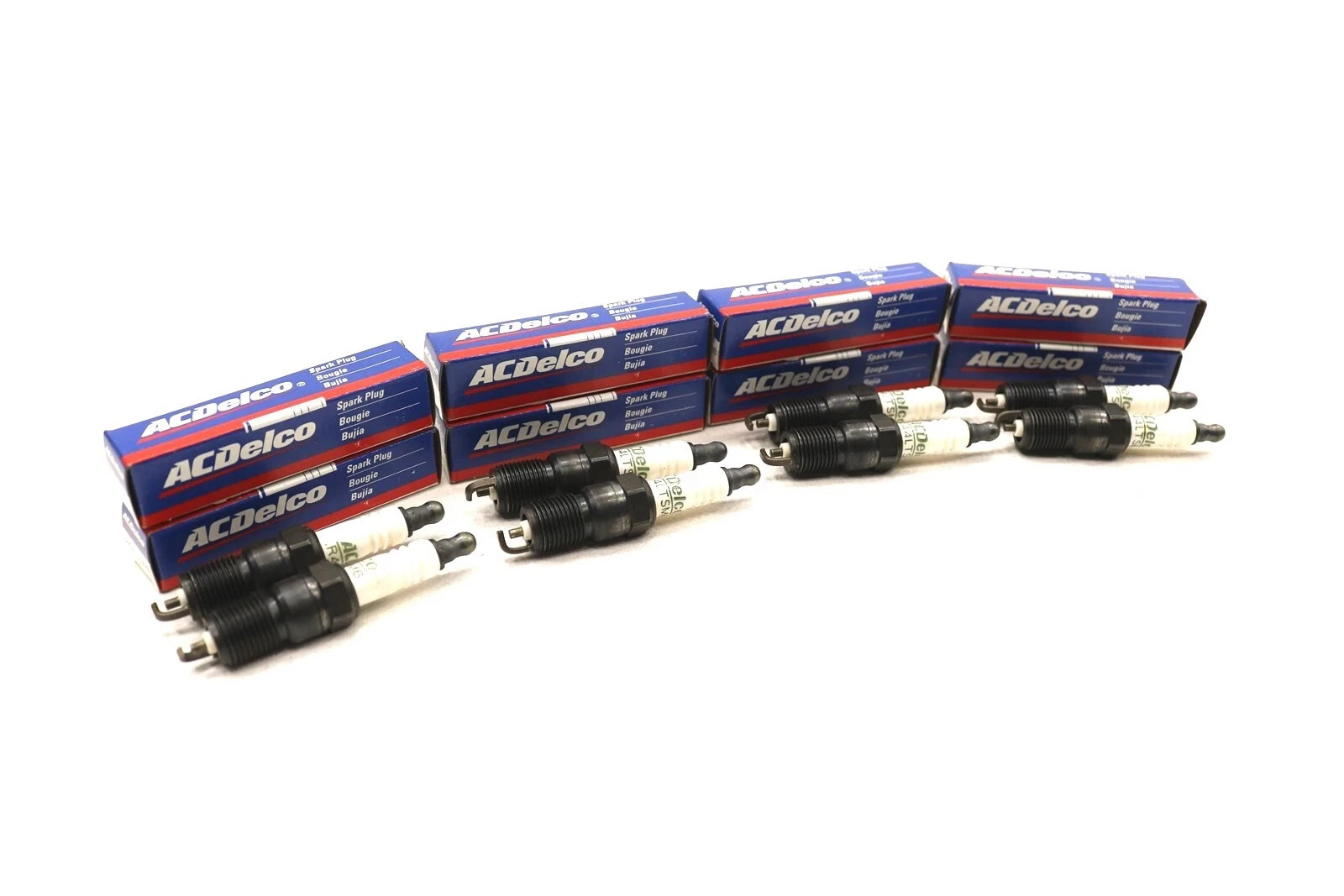 Set of 8  Genuine ACDelco R44LTSM6 Marine Spark Plugs  Mercuiser Volvo Indmar